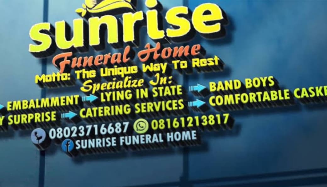 Sunrise Funeral Home and Service logo